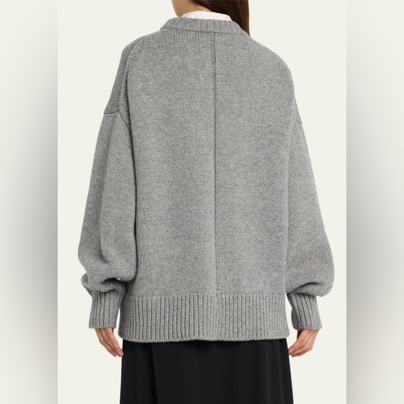 THE ROW Ophelia wool and cashmere sweater size:XL - Picture 3 of 9